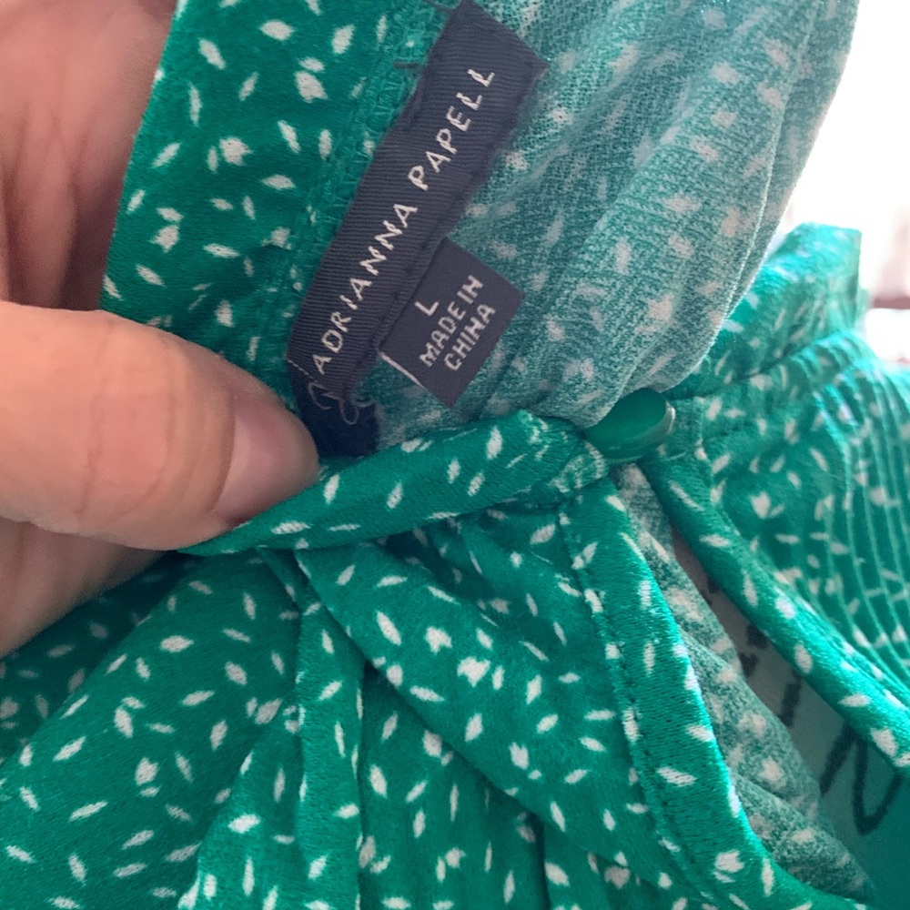 Green dress shirt size L